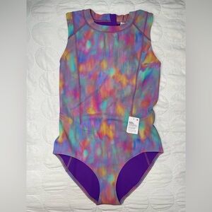 NWT Lululemon Zip-Back Paddle Suit. Multi Color. Size 12.